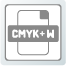 CMYK+W